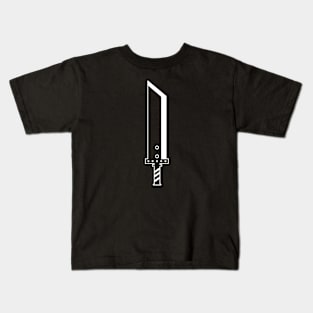 Minimalist Buster Sword Final Fantasy Kids T-Shirt